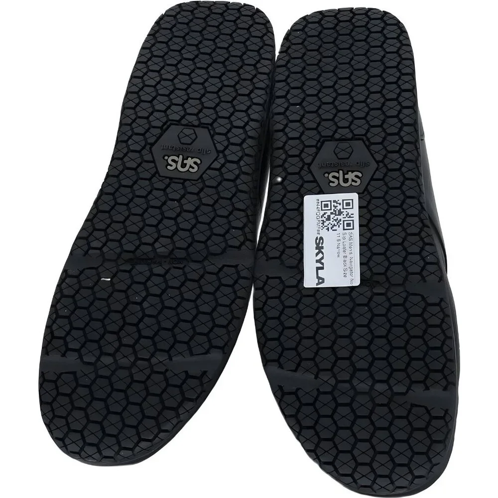 SAS Men's Black Non Slip Loafers - Size 11.5 Narrow - Picture 6 of 6
